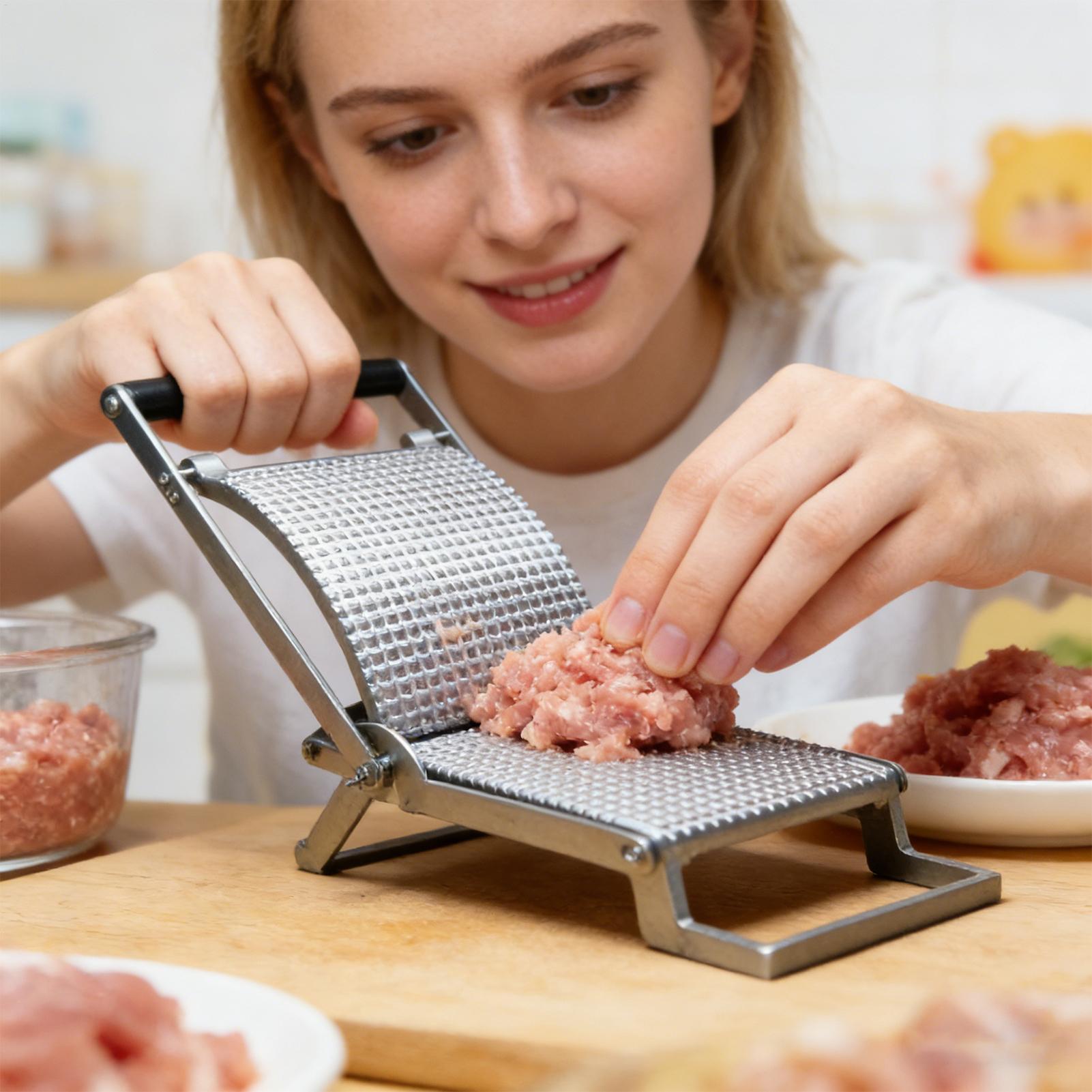Meal Prep Pork - 고기 연육기 스테인리스 스틸 수동 주방