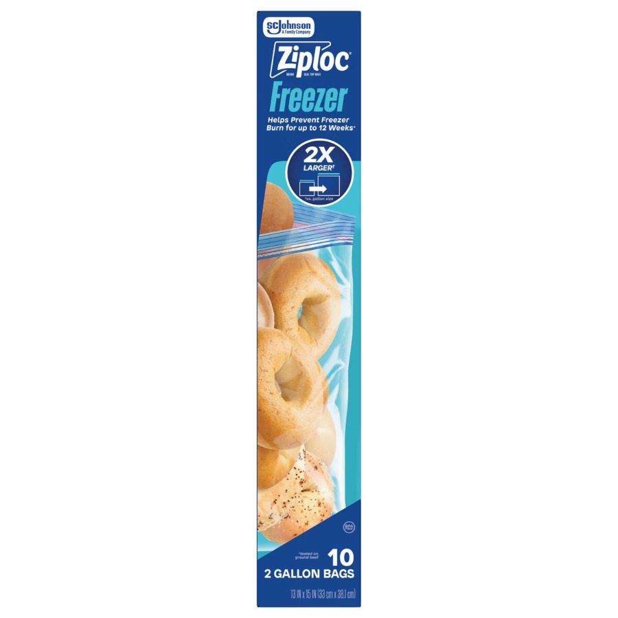 10ct 2갤런 냉동백, BPA 프리 이중 밀봉 식품  - Meal Prep Frozen Food 리뷰 및 가격
