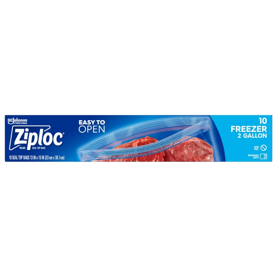 10ct 2갤런 냉동백, BPA 프리 이중 밀봉 식품  - Meal Prep Frozen Food 리뷰 및 가격