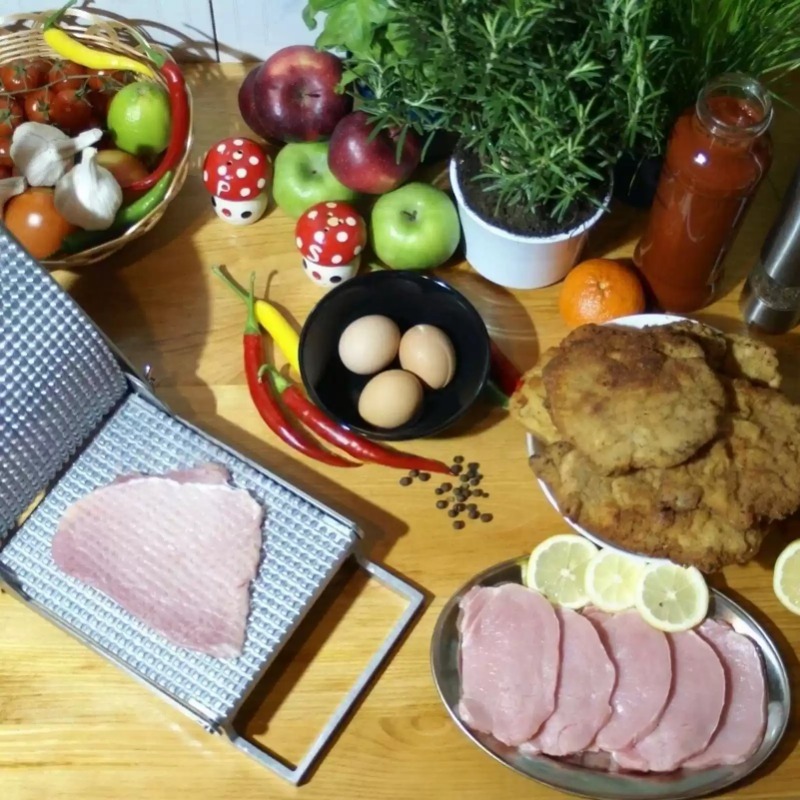1개입, 스테인리스 스틸 재질의 수동식 고기 다지기 도 - Meal Prep Pork 리뷰 및 가격