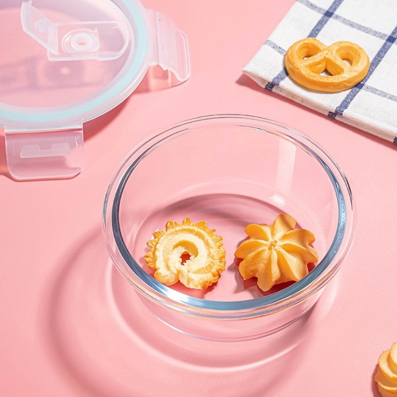 홈키친 미니멀리스트 유리 도시락 전자레인지 사용 가능  - Meal Prep Glass 리뷰 및 가격