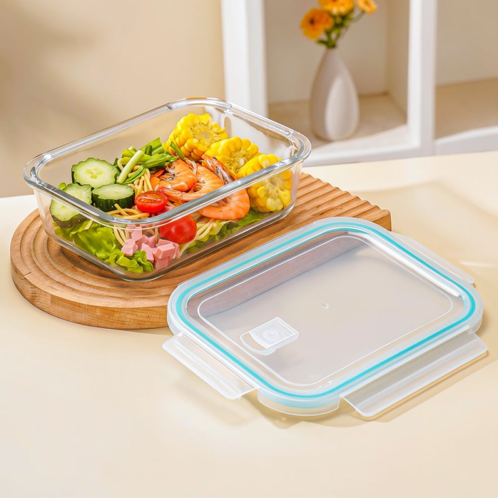 전자레인지 사용이 가능한 유리 소재의 도시락통, 칸막이 - Meal Prep Glass 리뷰 및 가격
