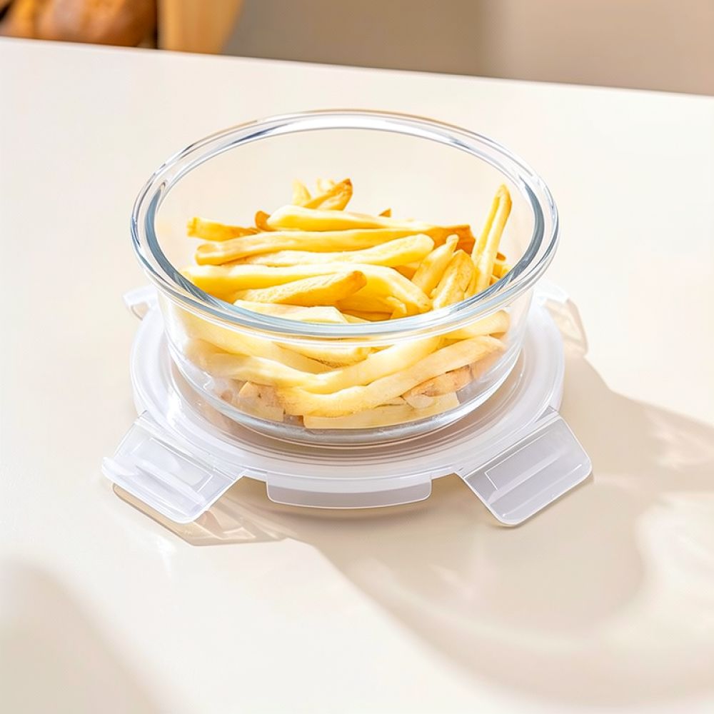 전자레인지 사용이 가능한 유리 소재의 도시락통, 칸막이 - Meal Prep Glass 리뷰 및 가격