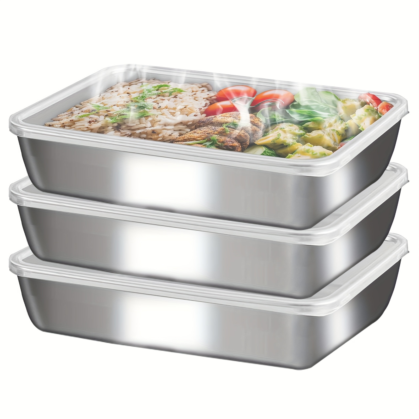 3개 스텐밧드 밀폐용기, 스텐+밀폐용기 반찬통, 냉동보 - Meal Prep Glass 리뷰 및 가격