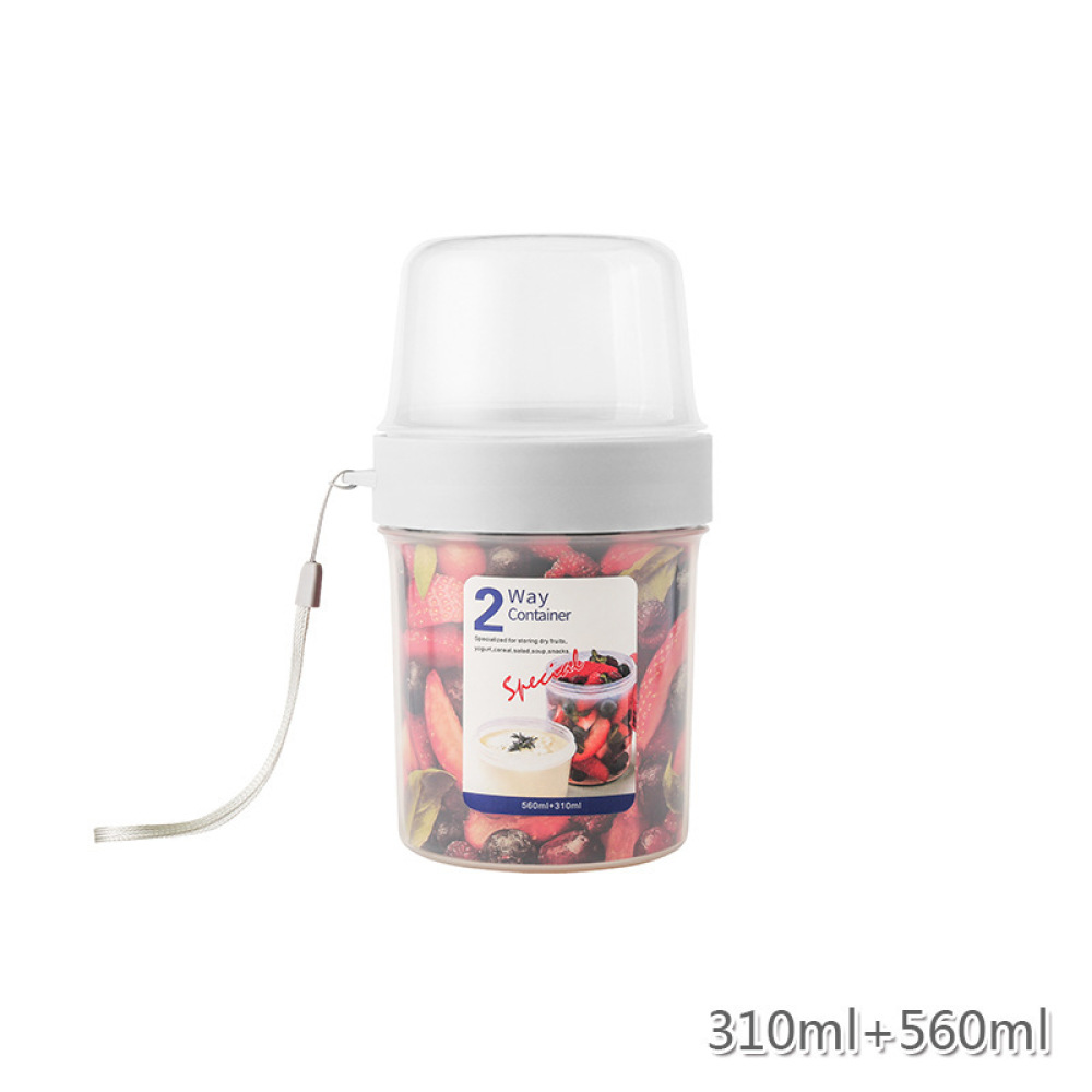 휴대용 이중 레이어 식품 보관함, 아기 음식, 과일,  - Meal Prep Yogurt Bowl 리뷰 및 가격
