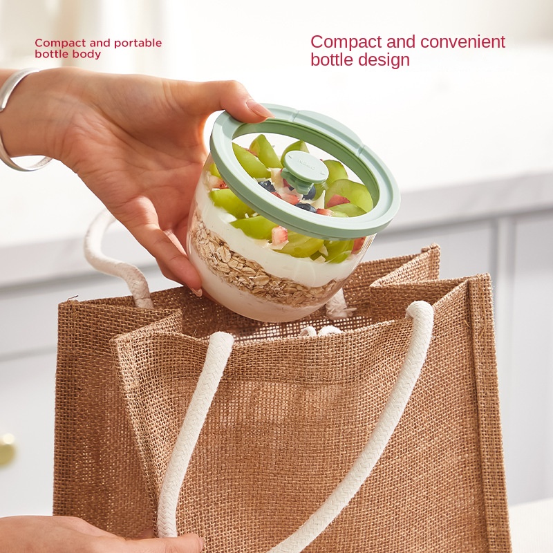 유리 오버나이트 오트밀 용기, 밀폐 통풍 뚜껑 포함,  - Meal Prep Yogurt Bowl 리뷰 및 가격