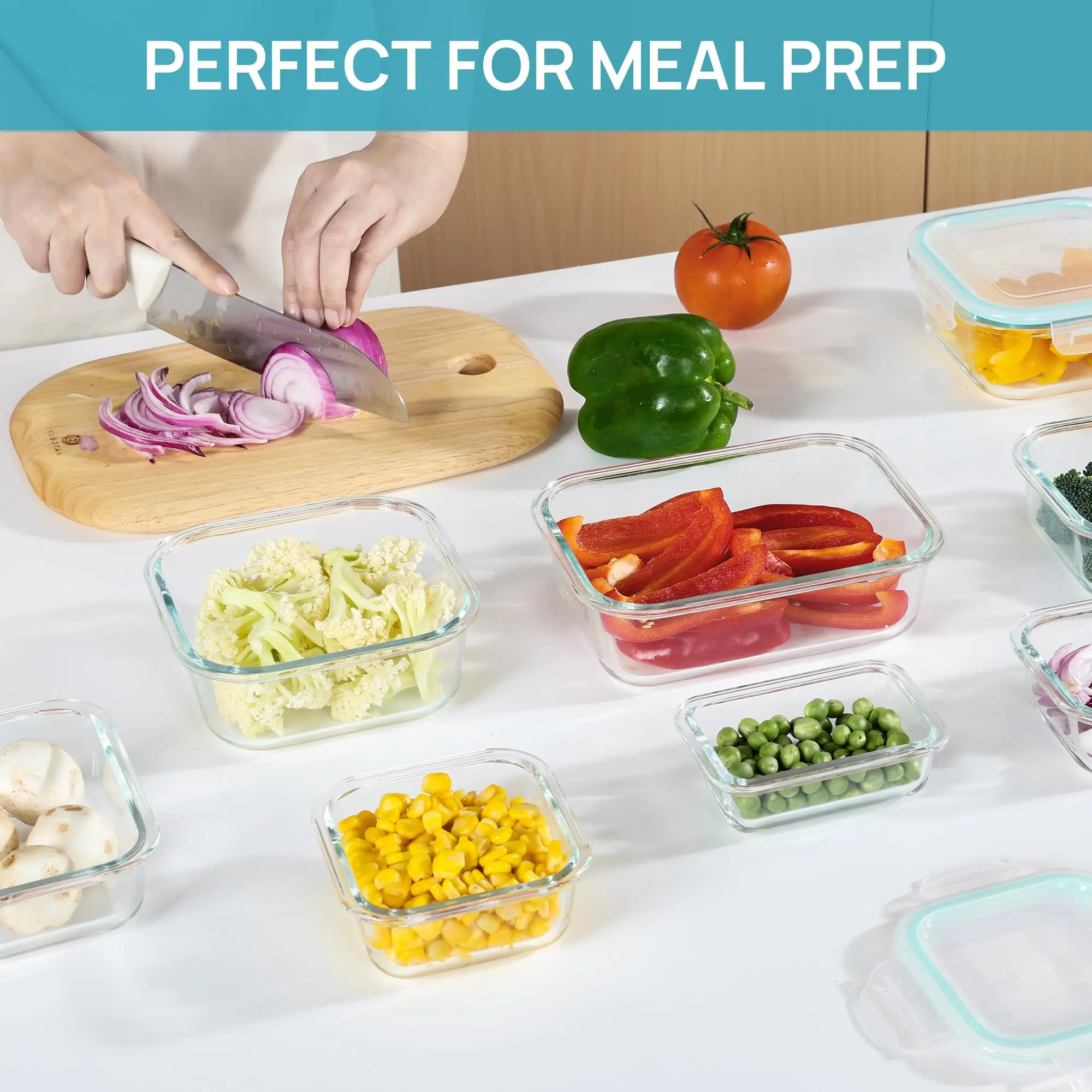 유리 도시락 식품 보관 용기, 식사 준비, 밀폐 도시락 - Meal Prep Glass 리뷰 및 가격