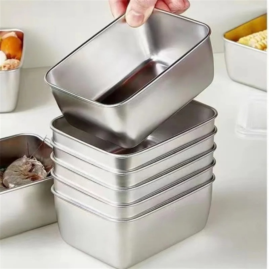 1/3/5pcs 스테인레스 스틸 식품 보관 상자 뚜껑이 - Meal Prep Glass 리뷰 및 가격